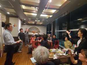 写真：懇親会