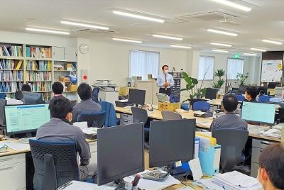 写真：35期経営発表会