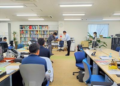 写真：35期経営発表会